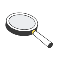 SEO services magnifying glass icon-onedigitalorbit